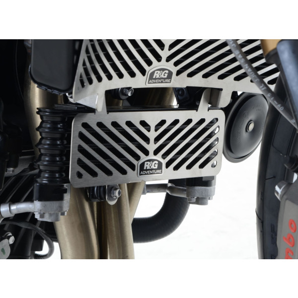 R&G Stainless Oil Cooler Guard for Triumph Speed Triple '11-, Speed Triple S '16- and Speed Triple RS '18-'20